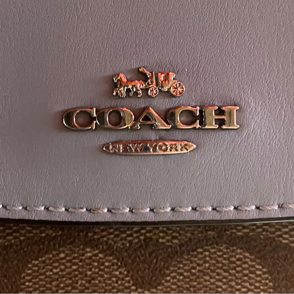 Vintage COACH Signature Wallet EUC Like New - Picture 3 of 5
